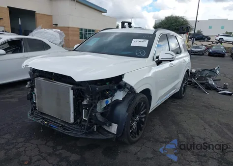 2024 Hyundai Palisade Calligraphy Night Edition z USA, uszkodzony, nr VIN KM8R7DGEXRU763768